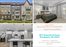 6917 Savannah Parkway , Brandywine, Maryland